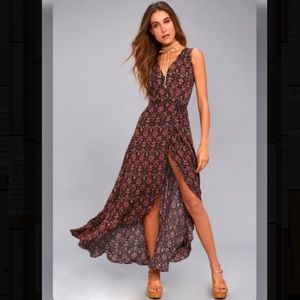 Sleeveless maxi